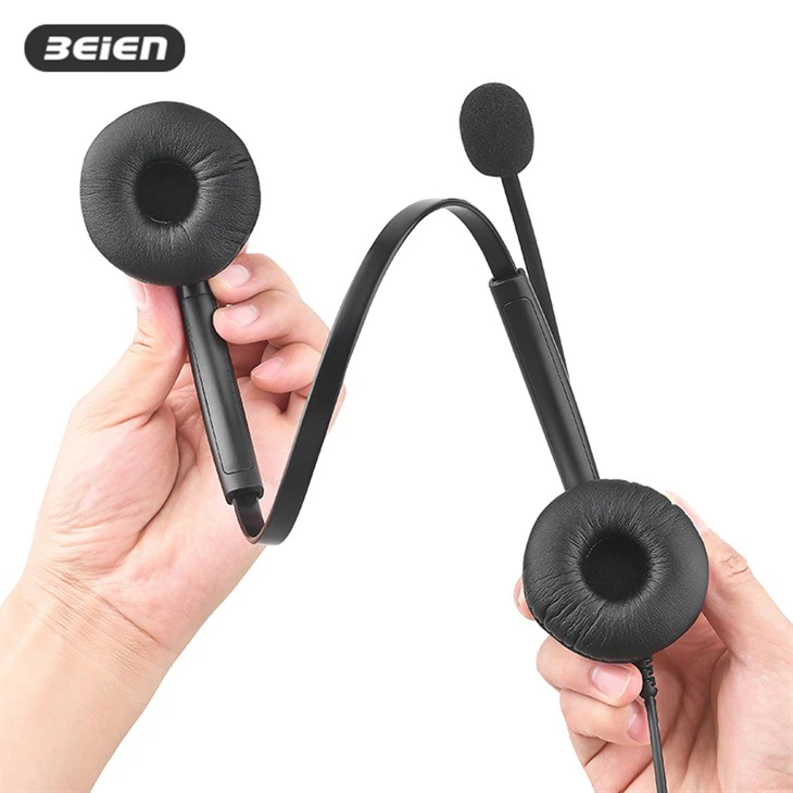 Dual QD Headset for Call Center