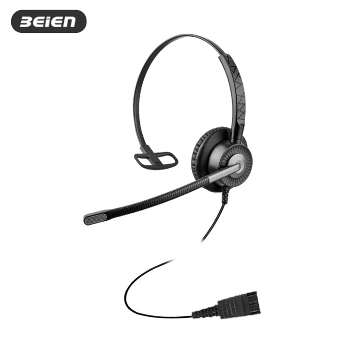 Wired Mono QD Headset with Microphone