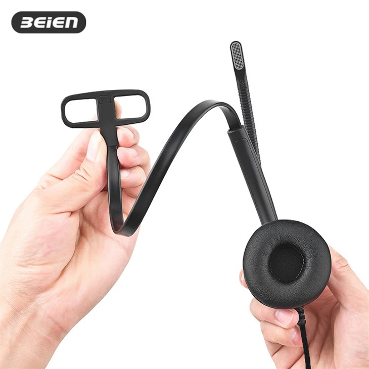 Wired Mono QD Headset with Microphone