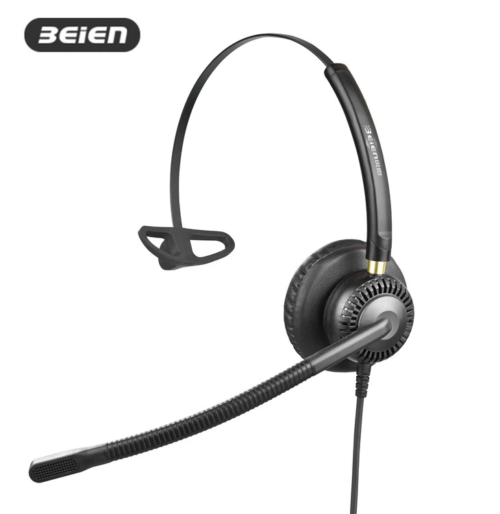 Wired usb c headphones with noise cancelling with mic