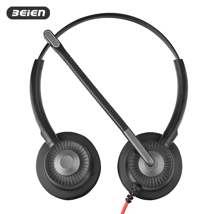Binaural USB C Headset With Noise Cancelling Mic factory