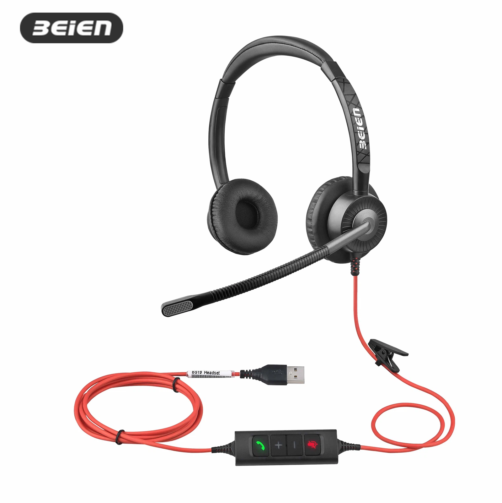 Dual Contact Center USB headset Dual Contact Center USB headset