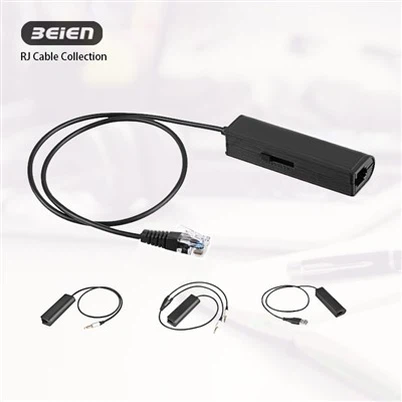 کال سینٹر ہیڈسیٹ آر جے کیبل ہیڈسیٹس لوازمات