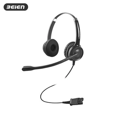 QD کے ساتھ کان ہیڈسیٹ پر دفتر